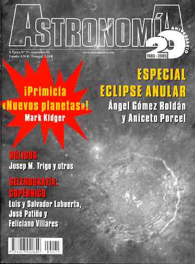 Revista Tribuna de Astronomía, 75
