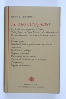 Obras literarias en castellano II de Álvaro Cunqueiro