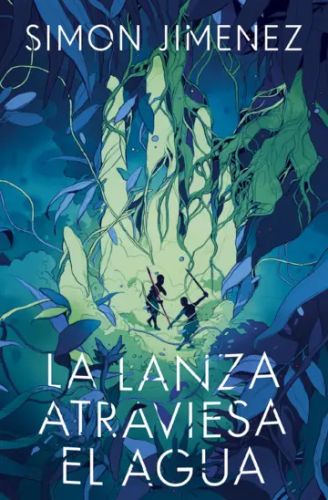 La lanza atraviesa el agua